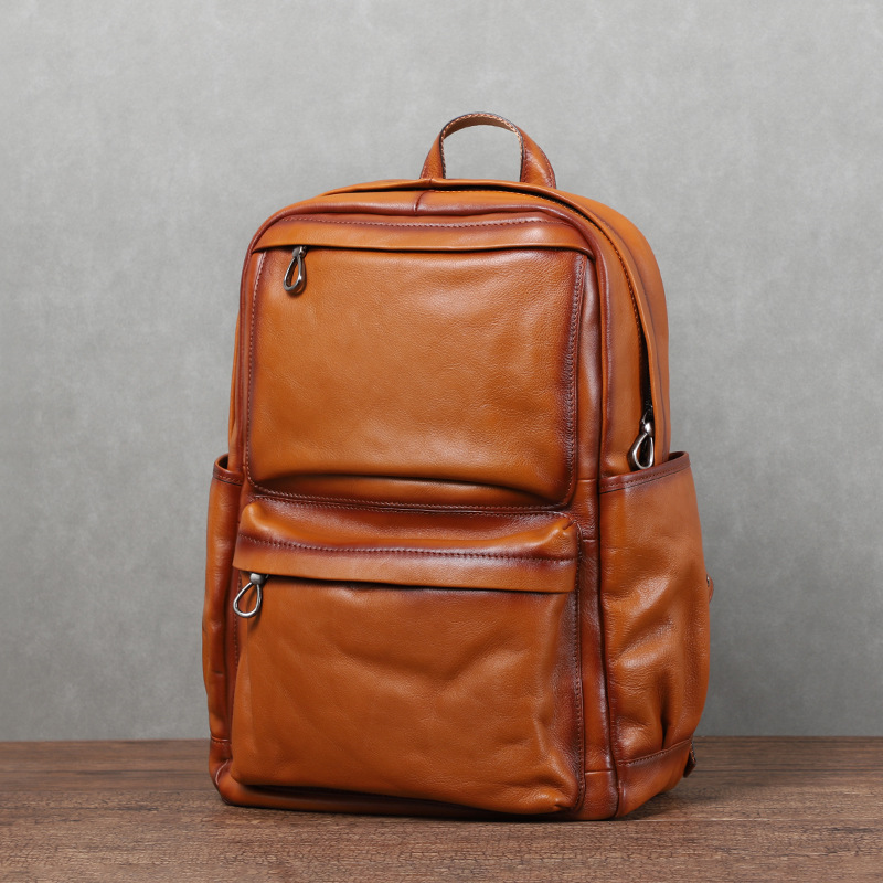Leather Backpack Vintage - YETTIES Ransel Kulit Sapi Asli Vintage