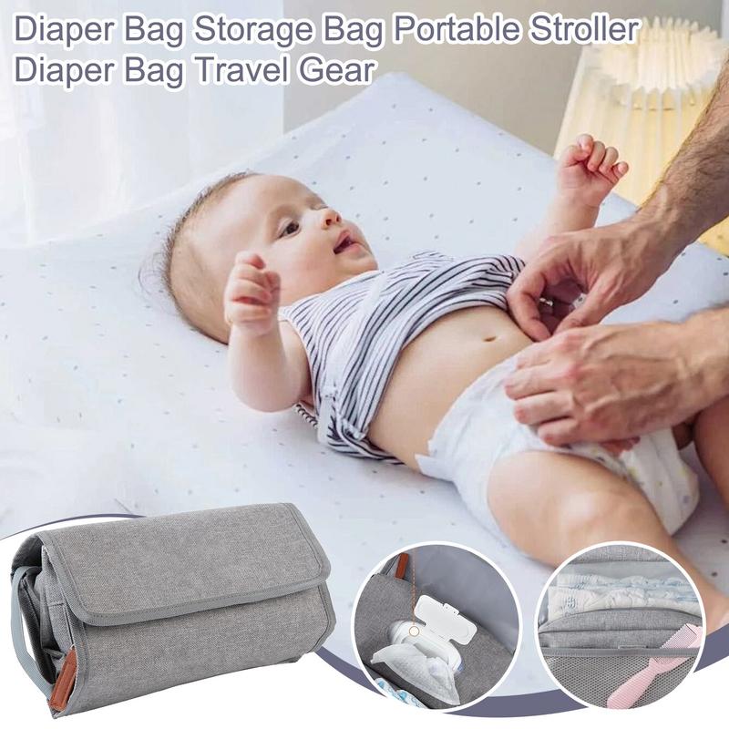 Foldable Backpack Small - Tas popok kecil lipat portabel, Tas