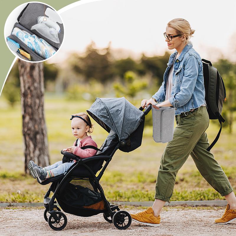 Tas popok kecil lipat portabel - Foldable Backpack Small ulasan dan harga